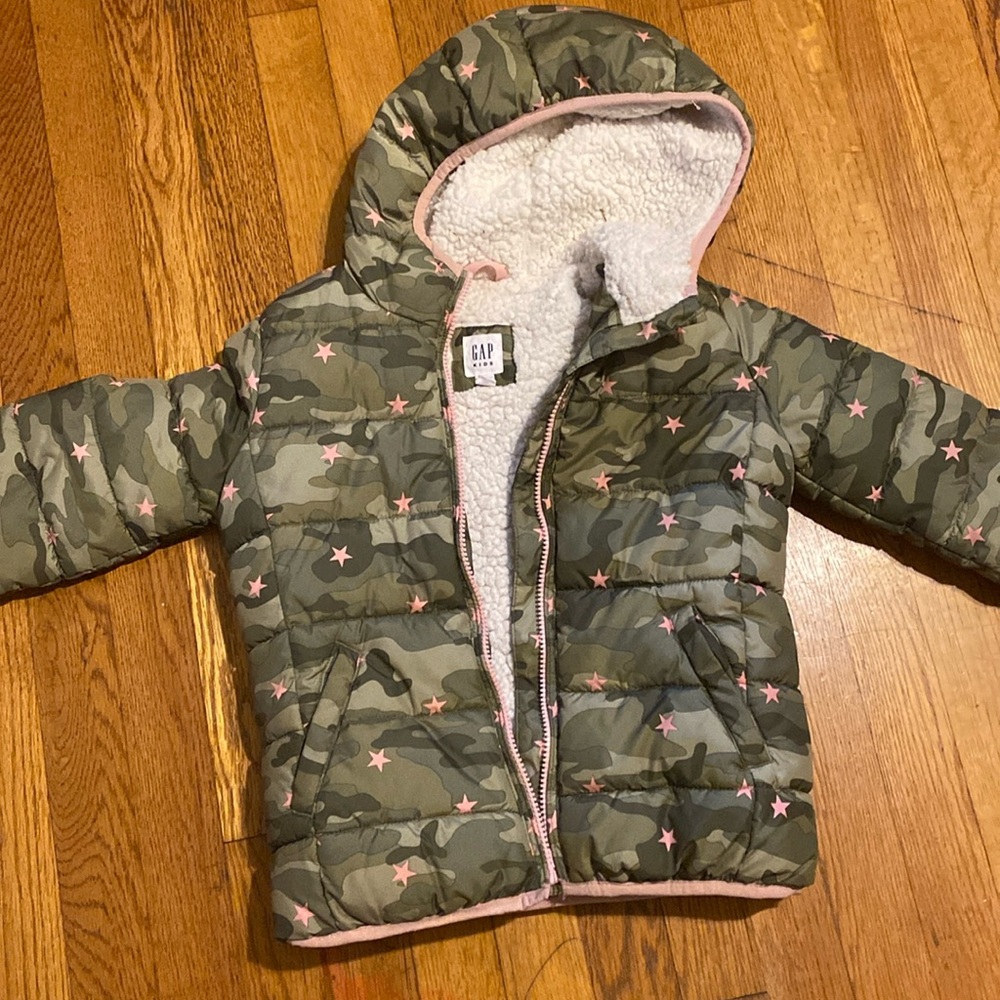 Gap Kids camouflage coat